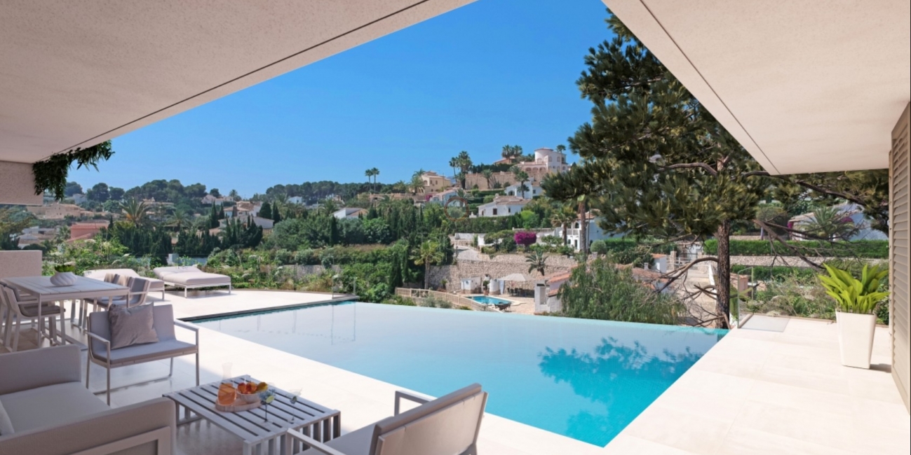 ▷ Modern design sea view villa for sale in La Fustera Benissa
