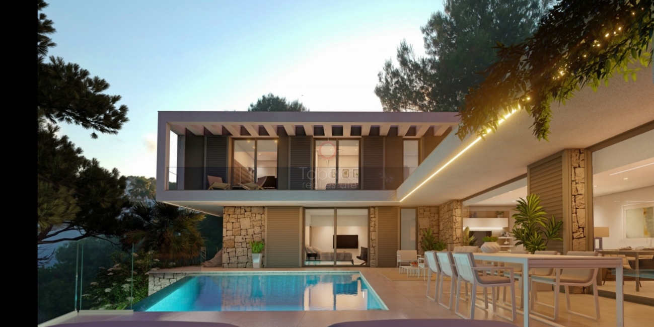 ▷ Villa design moderne avec vue sur la mer à vendre à La Fustera Benissa