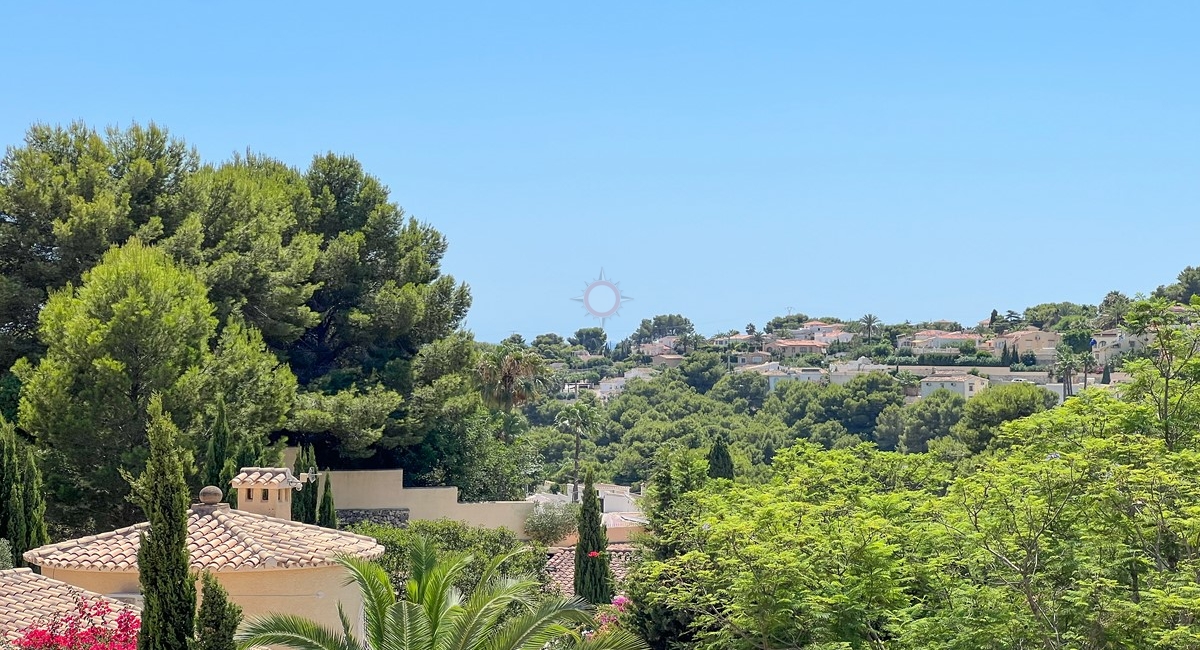 The views in Jardines de Montemar Benissa