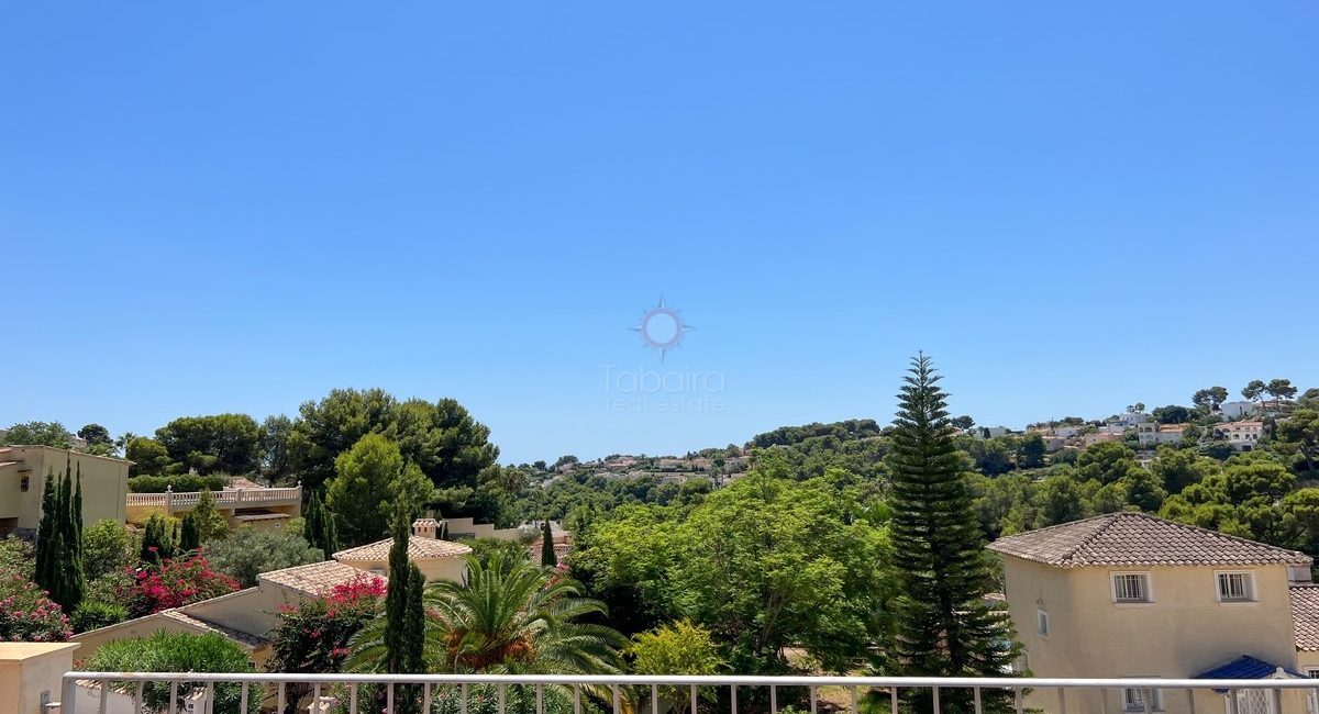 The views in Jardines de Montemar Benissa