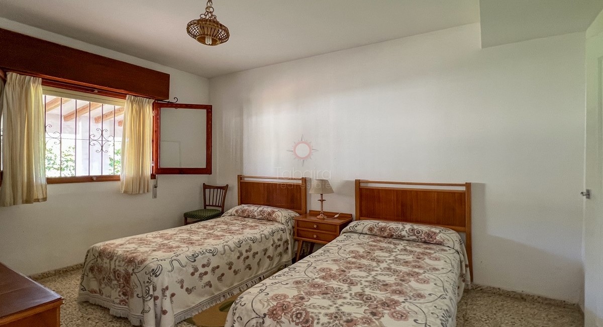 ▷ Propiedad de dos dormitorios en venta en La Sabatera Moraira