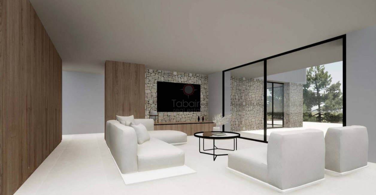 Moderne Luxusvilla zum Verkauf in Pla del Mar Moraira