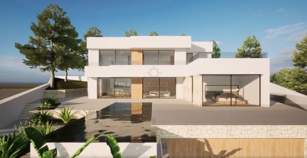 Lyxig modern villa till salu i Pla del Mar Moraira