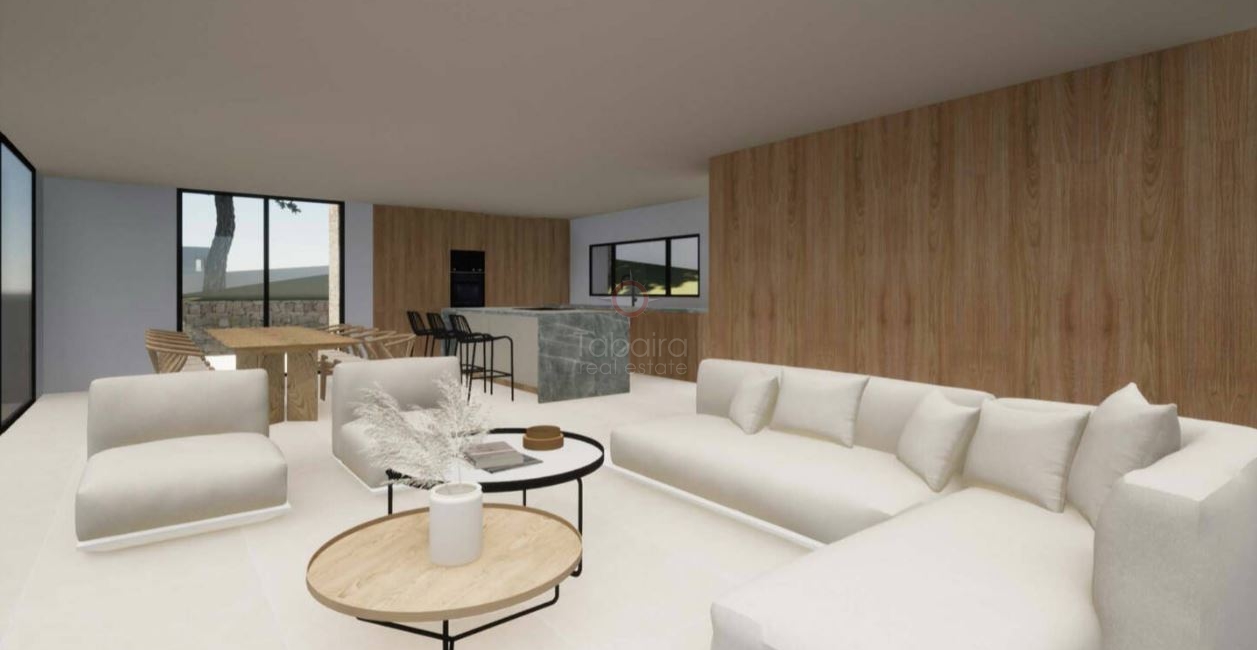 Moderne Luxusvilla zum Verkauf in Pla del Mar Moraira