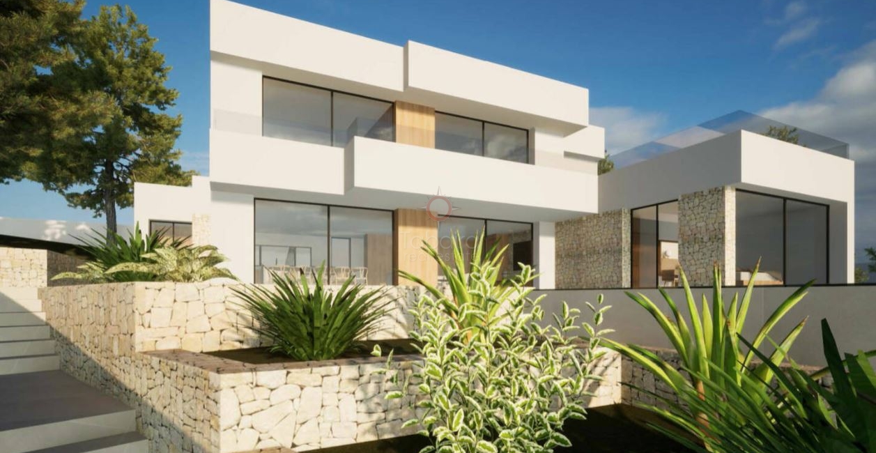Luxe moderne villa te koop in Pla del Mar Moraira