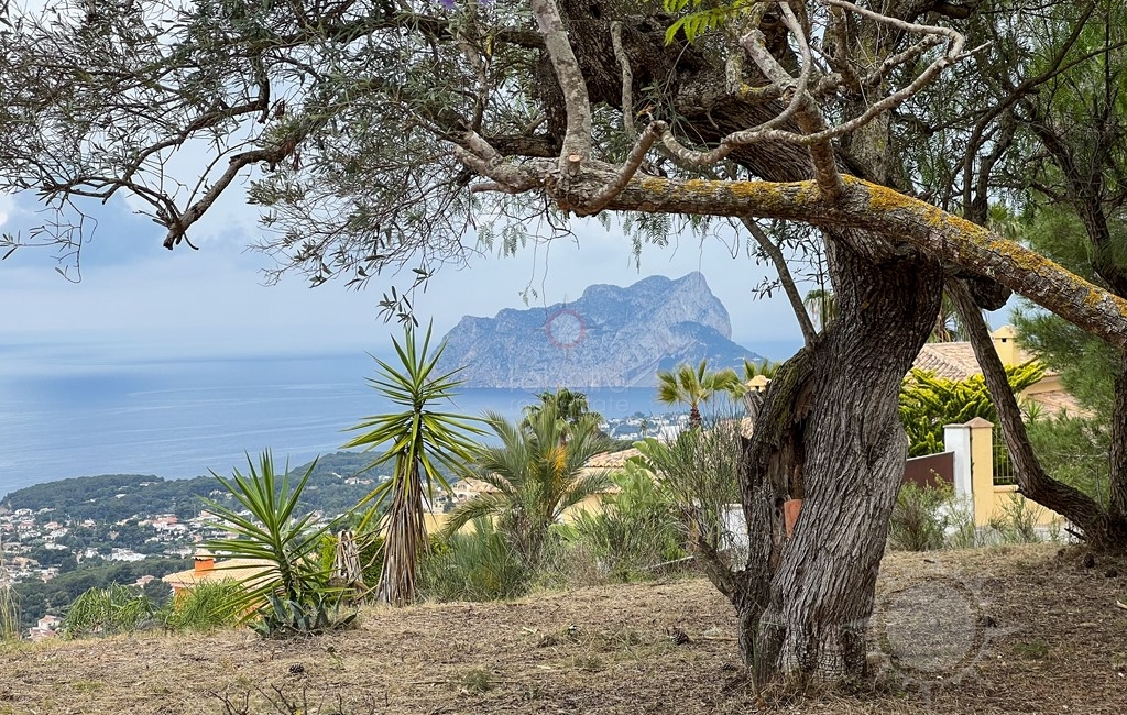 Finca con vistas al mar en venta en la costa de Moraira