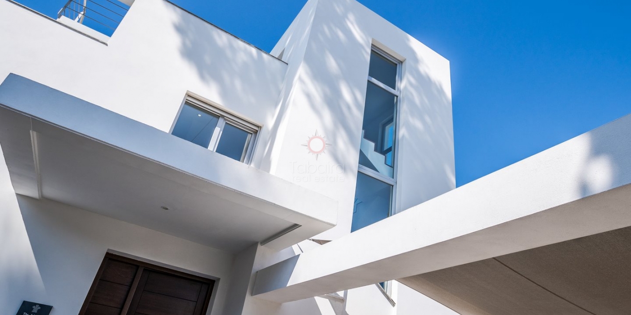 Zeitgenössische Designvilla zum Verkauf in Pla del Mar Moraira