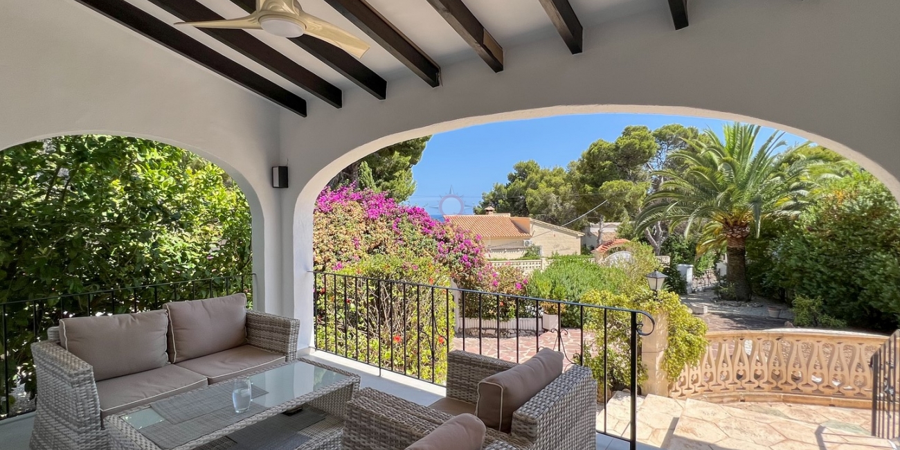 ▷ Sea view villa for sale in Moravit Moraira walking to everything