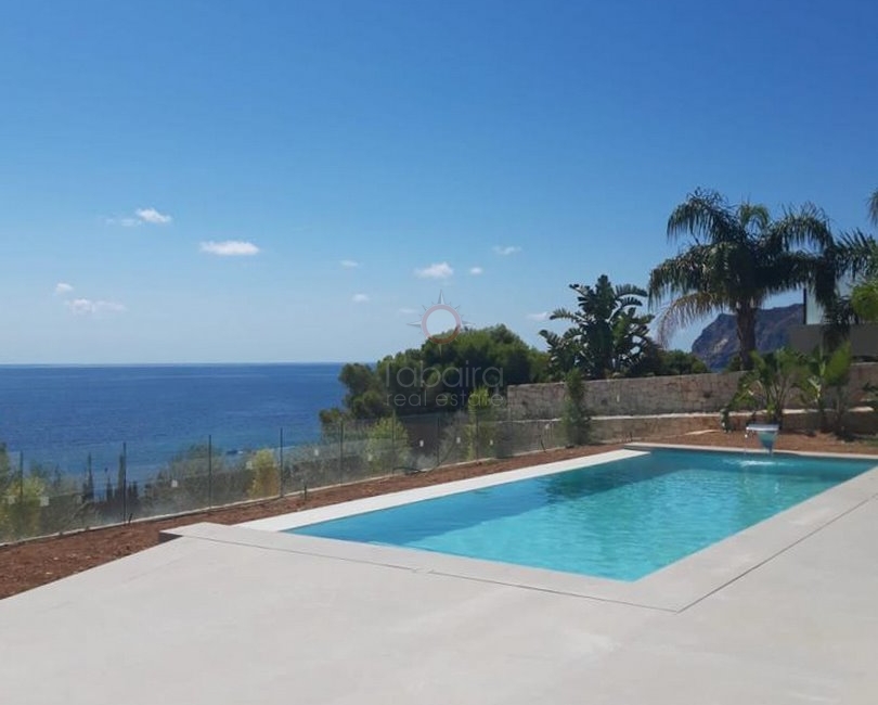 ▷ Moraira Property - First line to the sea villa for sale in Benissa