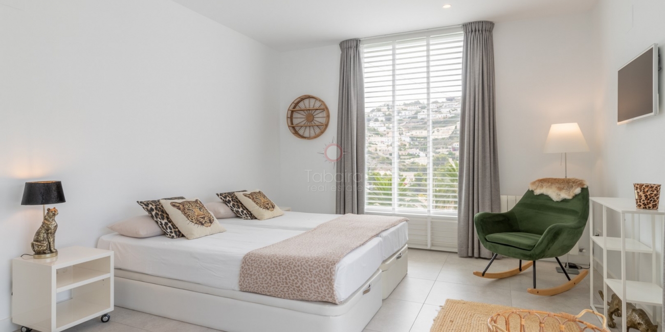 ▷ Moderne Villa im Ibiza-Stil zu verkaufen in El Portet Moraira