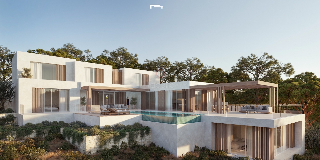 Villa de diseño moderno en venta en Pla del Mar Moraira