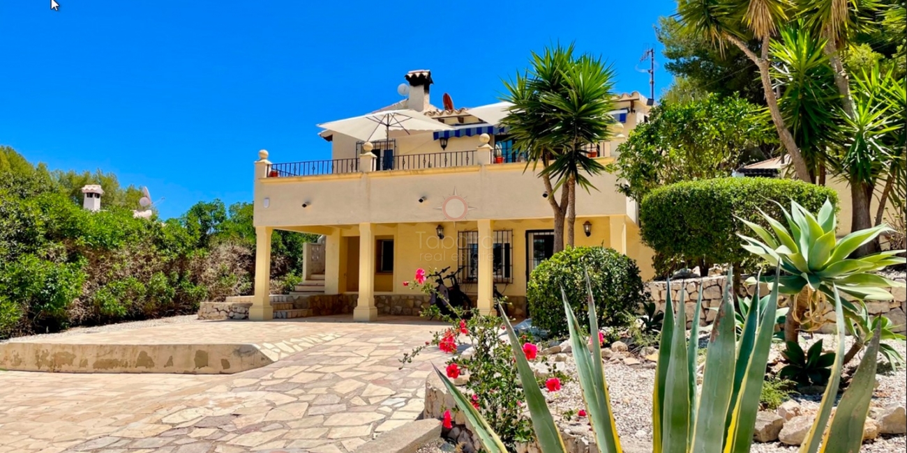 Belle villa méditerranéenne à vendre à La Sabatera Moraira