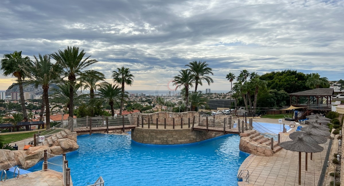 Appartement d'une chambre avec solarium sur le toit à Imperial Park Calpe