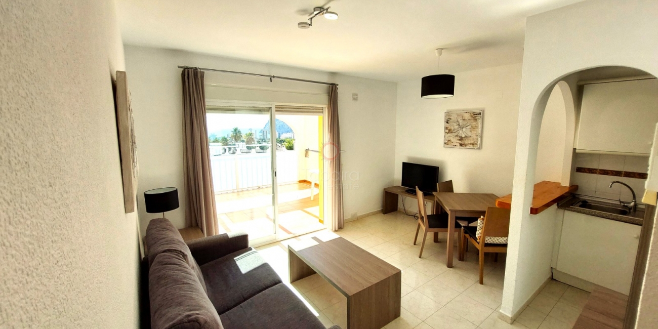 Apartment Living and dining room in Imperial Park Calpe