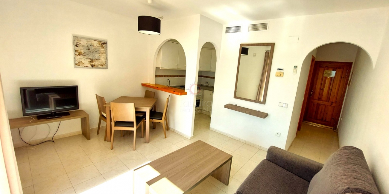 One bedroom apartment with roof solarium in Imperial Park Calpe