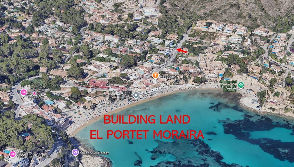 Sale » Land » Moraira » El Portet