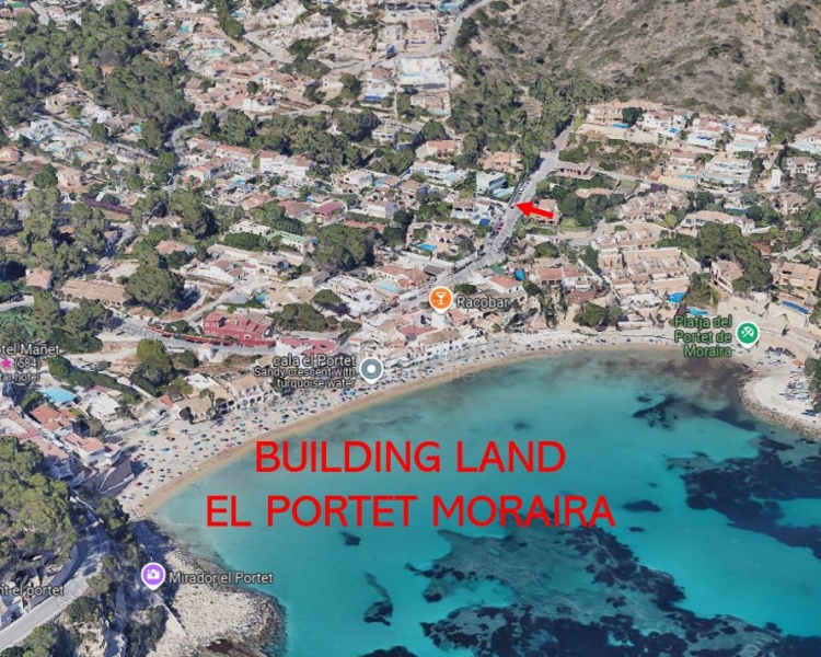 Land - Verkauf - Moraira - El Portet