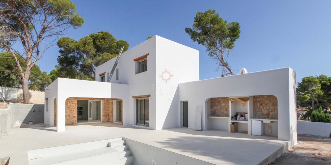 Key Ready New Ibiza Style Villa in Cap Blanc Moraira