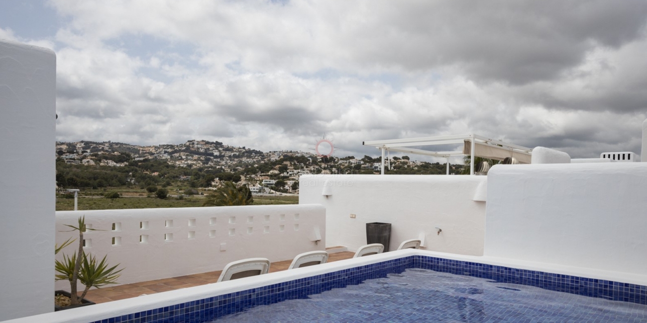 Moraira Penthouse with Private Pool│Communal Pool│Sea Views