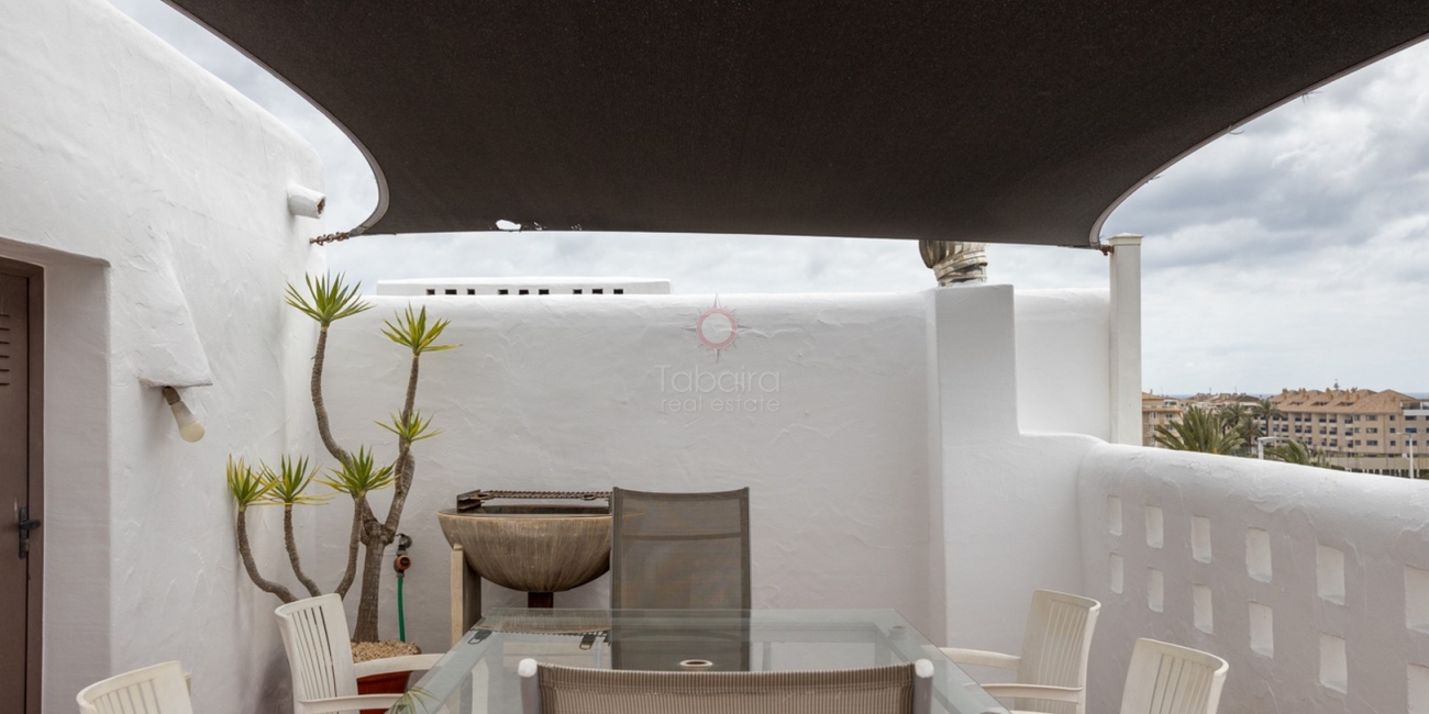 Moraira Penthouse with Private Pool│Communal Pool│Sea Views