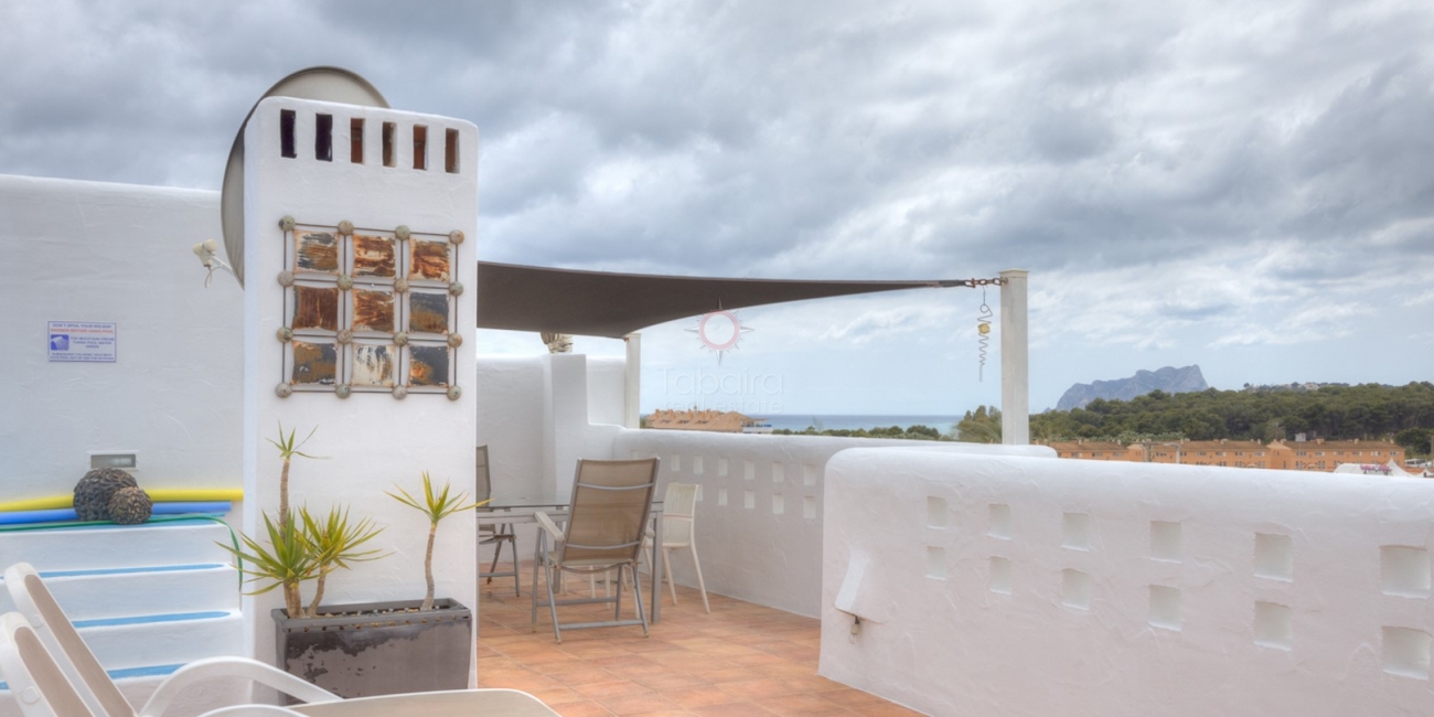 Private Roof Solarium - Apartment for sale in Club Moraira
