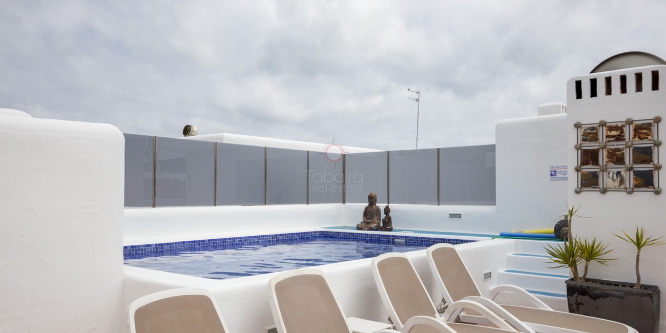 Rooftop Pool - Penthouse with Sea Views & Private Pool in Moraira