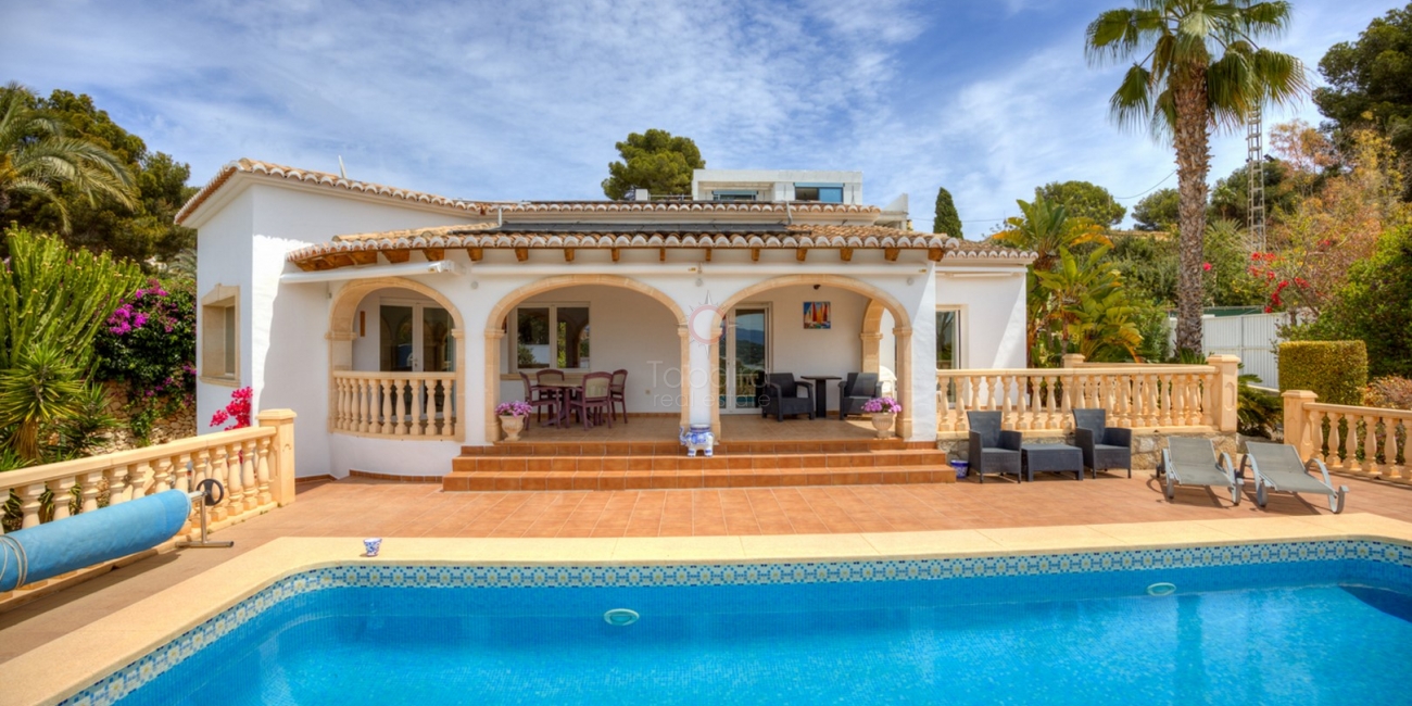 ▷ sea views villas for sale in pla del mar moraira