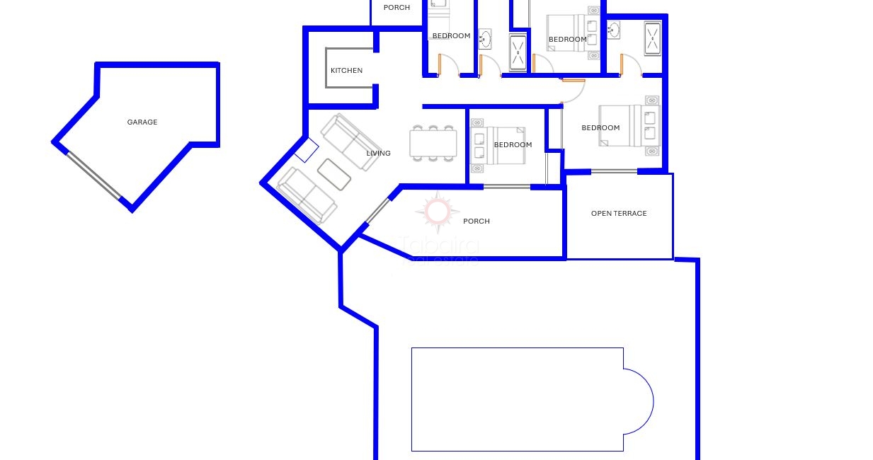 ▷ sea views villas for sale in pla del mar moraira