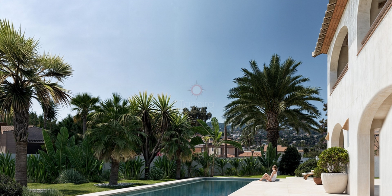 Luxury New Build Villa for Sale Moraira Coast: Walk to Beach & Amenities