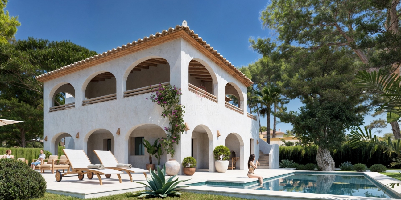 Luxury New Build Villa for Sale Moraira Coast: Walk to Beach & Amenities