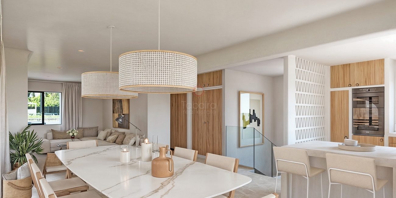 Luxury New Build Villa for Sale Moraira Coast: Walk to Beach & Amenities