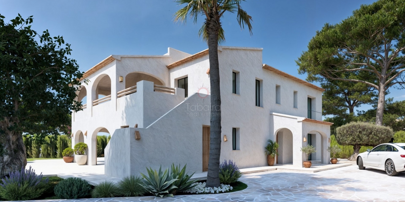 Luxury New Build Villa for Sale Moraira Coast: Walk to Beach & Amenities