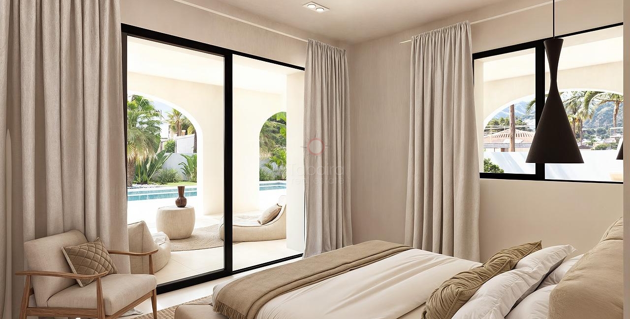 Luxury New Build Villa for Sale Moraira Coast: Walk to Beach & Amenities