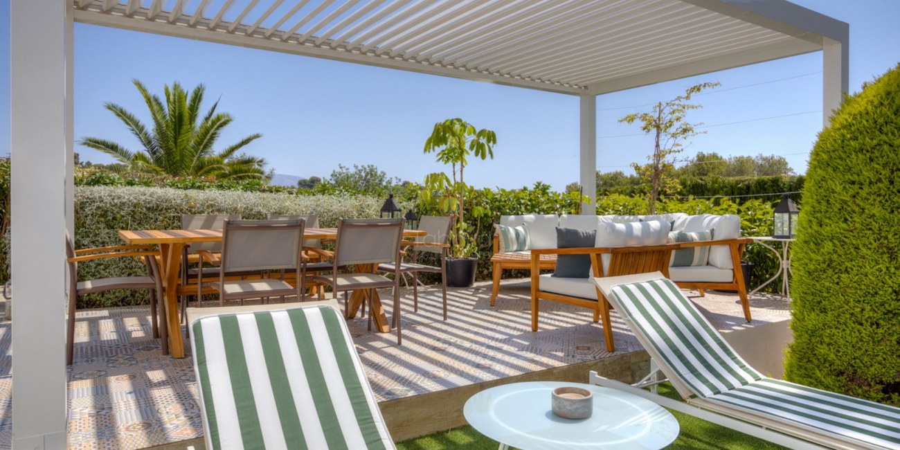▷ Villa neuve avec vue sur la mer à vendre sur la côte de Benissa