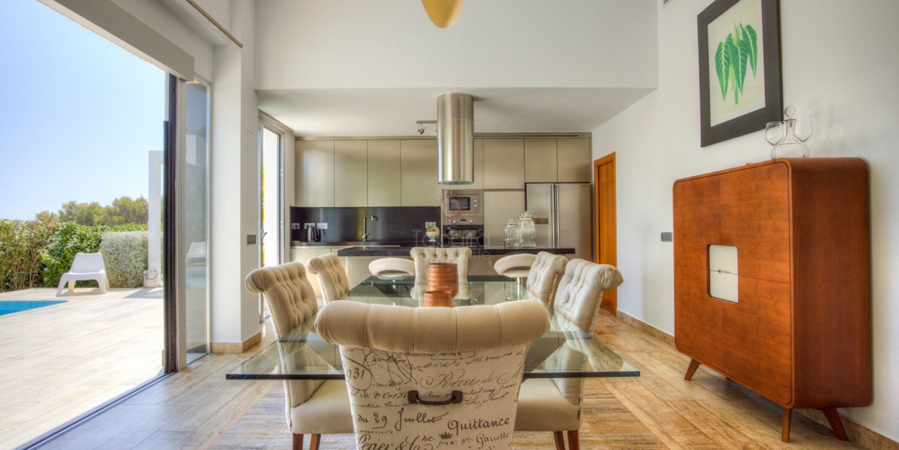 ▷ Villa neuve avec vue sur la mer à vendre sur la côte de Benissa