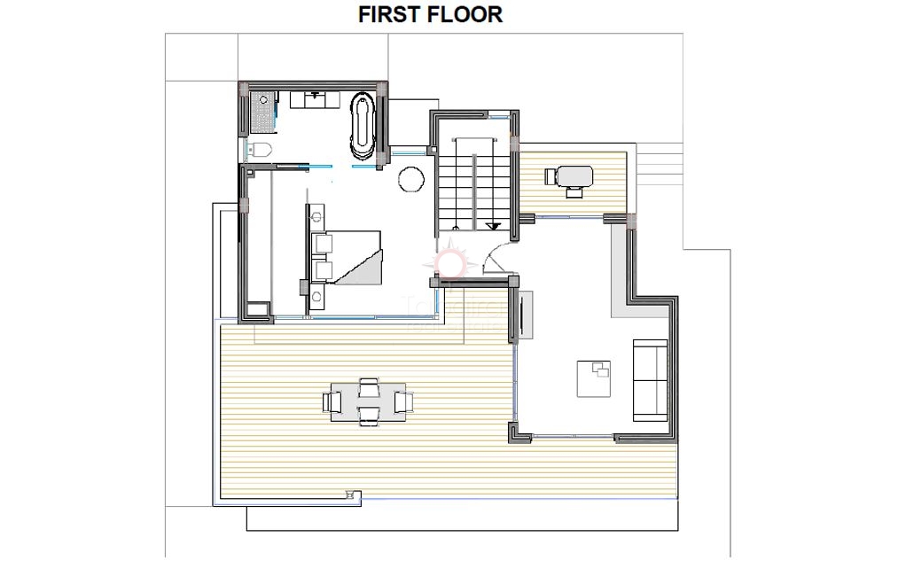 ▷ Villa neuve avec vue sur la mer à vendre sur la côte de Benissa