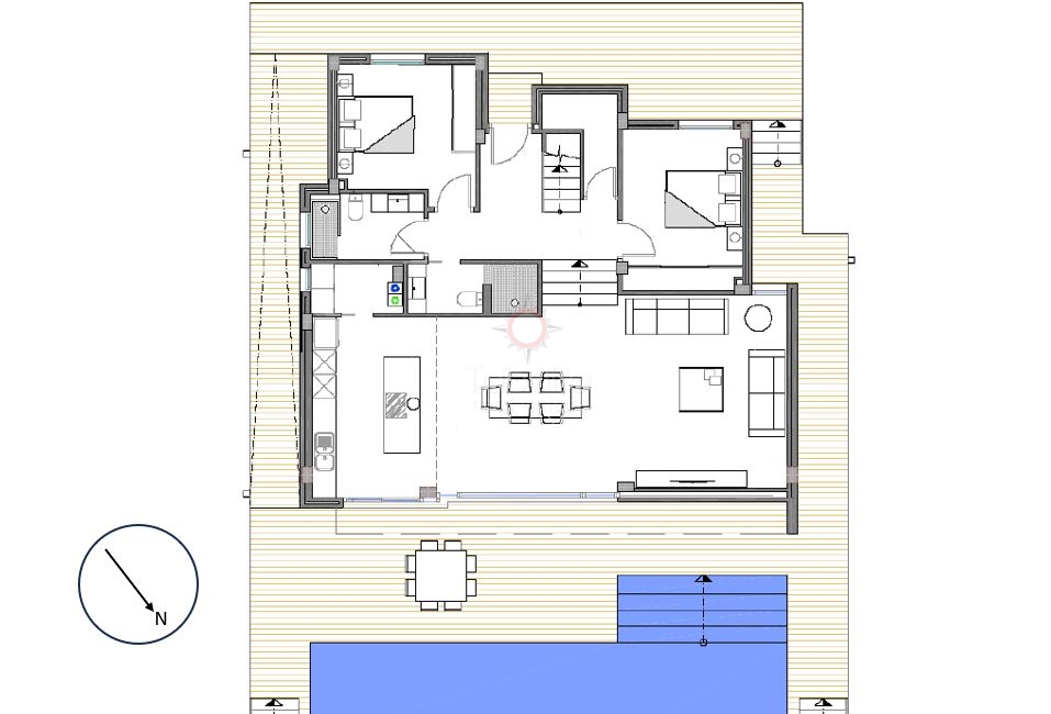 ▷ Villa neuve avec vue sur la mer à vendre sur la côte de Benissa