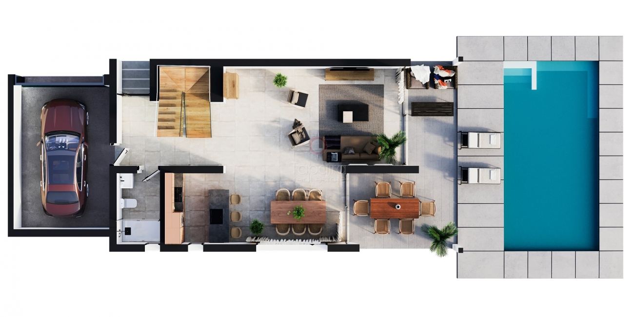 Luxury Sea View Villa in Benissa with Pool & Solarium