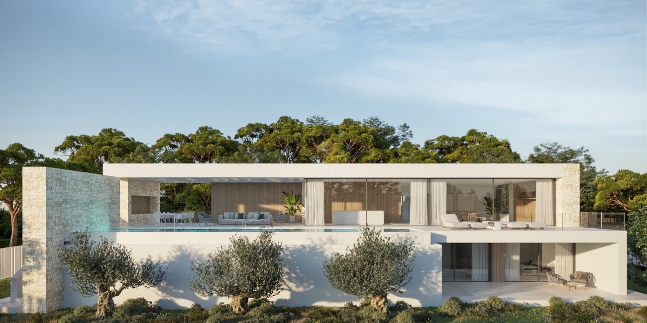 Luxury Modern New Build Villa for Sale in Moraira with Sea Views