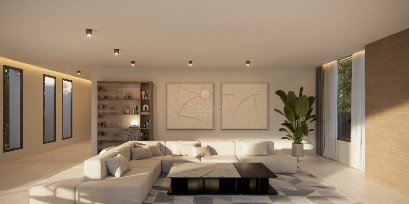 Luxury Modern New Build Villa for Sale in Moraira with Sea Views