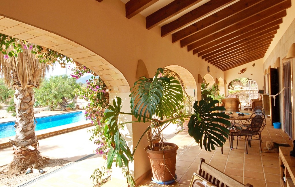 Luxurious country home for sale in Benissa Spain