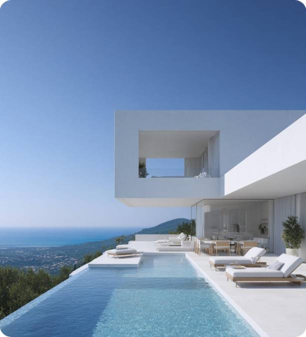 Luxury properties in Moraira